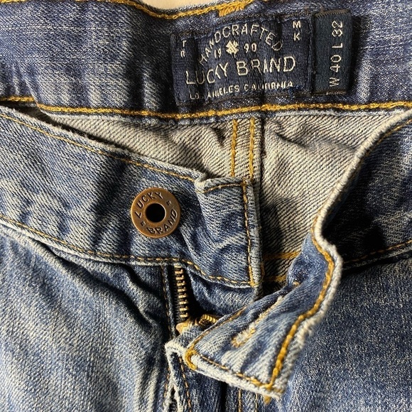 LUCKY BRAND 221 Original Straight Men’s jeans | Size W40 L32 - Picture 4 of 7